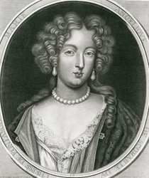Porträt von Marie Angélique de Scorailles, Herzogin von Fontanges (1661-81)